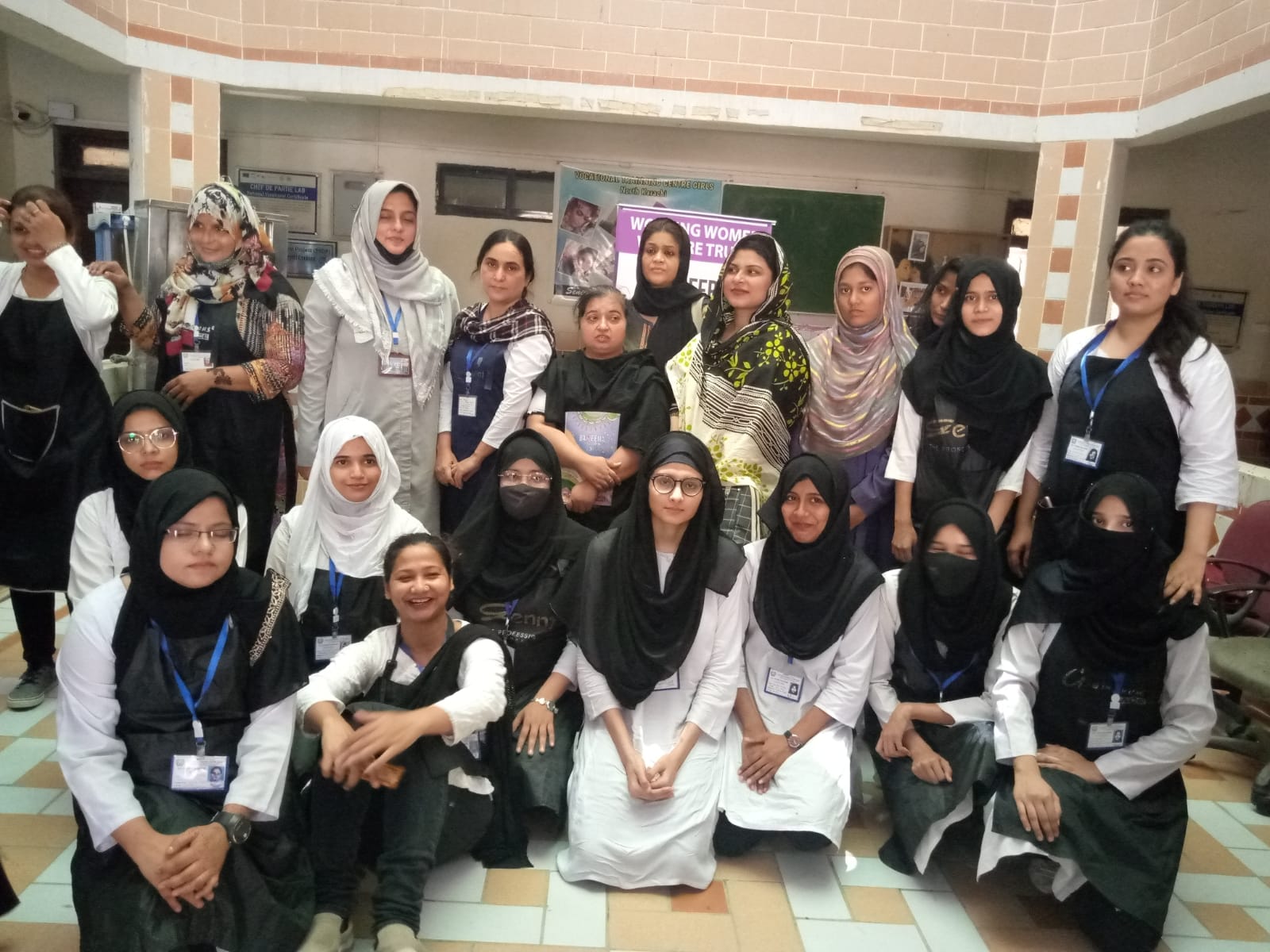 Group Photo with Ms. Maria Talha