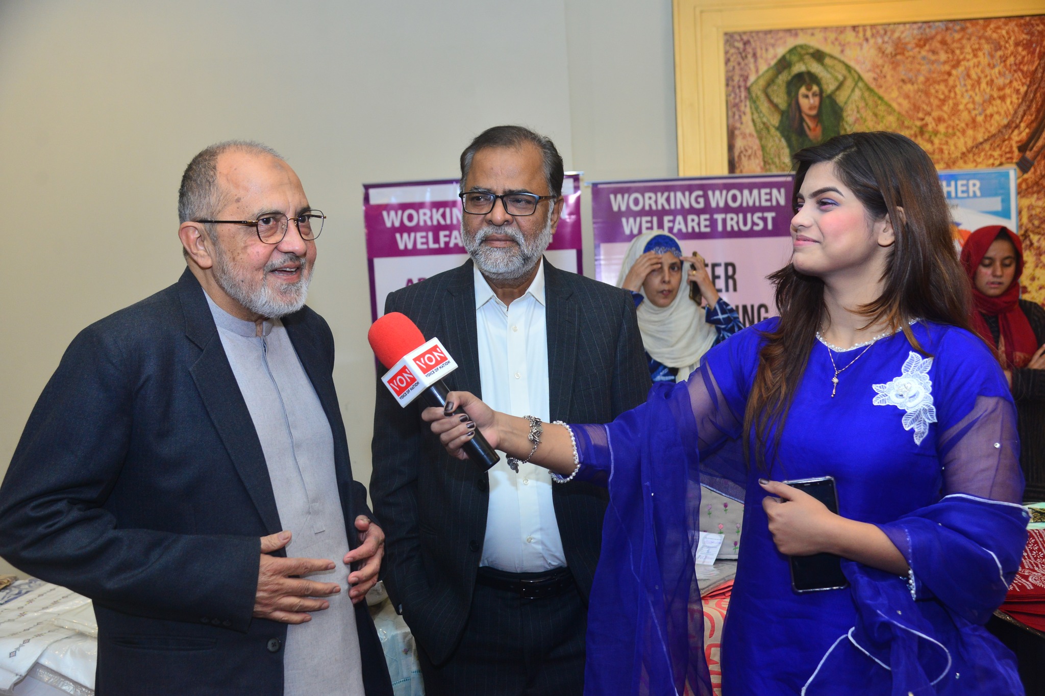 Interview with Anjum Rafatullah and Dr. fayyaz Alam